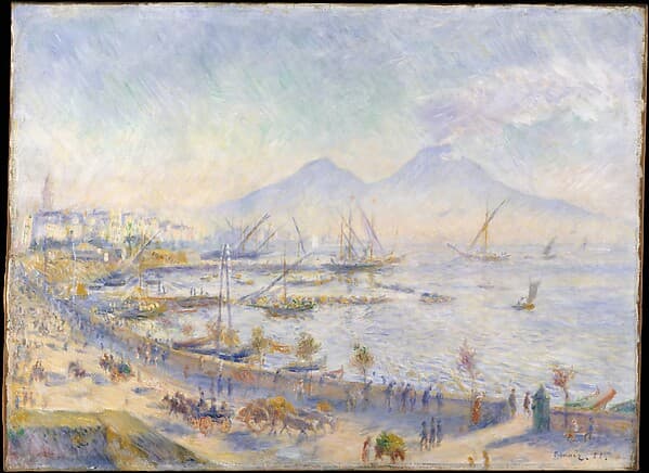The Bay of Naples, by Auguste Renoir