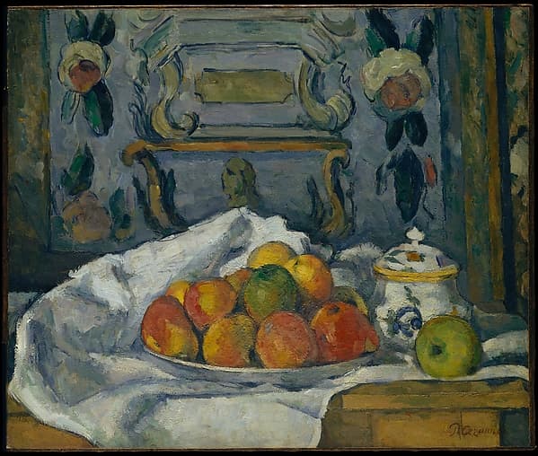 Dish of Apples, by Paul Cézanne