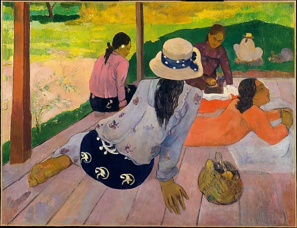 The Siesta, by Paul Gauguin