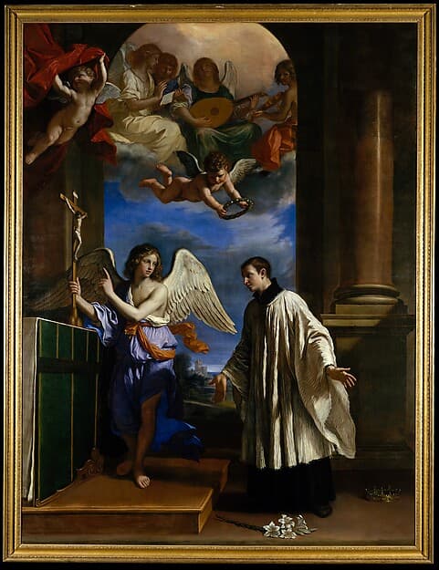 The Vocation of Saint Aloysius (Luigi) Gonzaga, by Guercino (Giovanni Francesco Barbieri)
