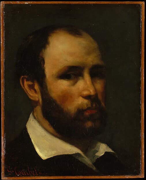 Portrait of a Man, by Gustave Courbet