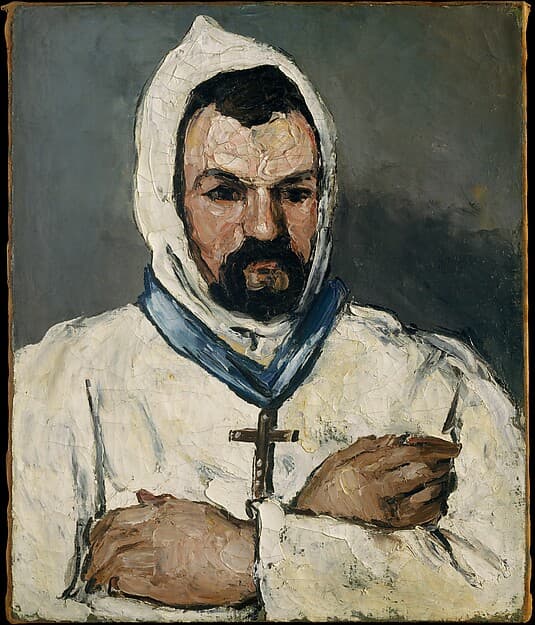 Antoine Dominique Sauveur Aubert (born 1817), the Artist's Uncle, as a Monk, by Paul Cézanne
