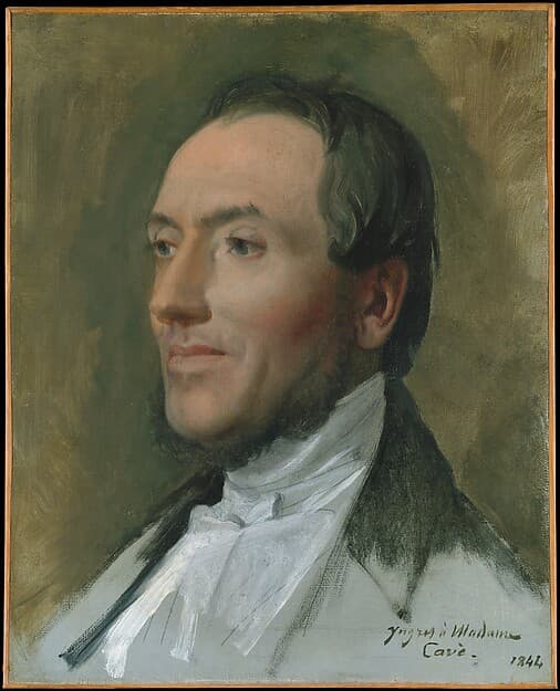 Edmond Cavé (1794–1852), by Jean Auguste Dominique Ingres