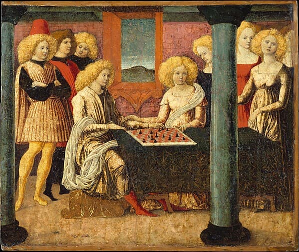The Chess Players, by Liberale da Verona