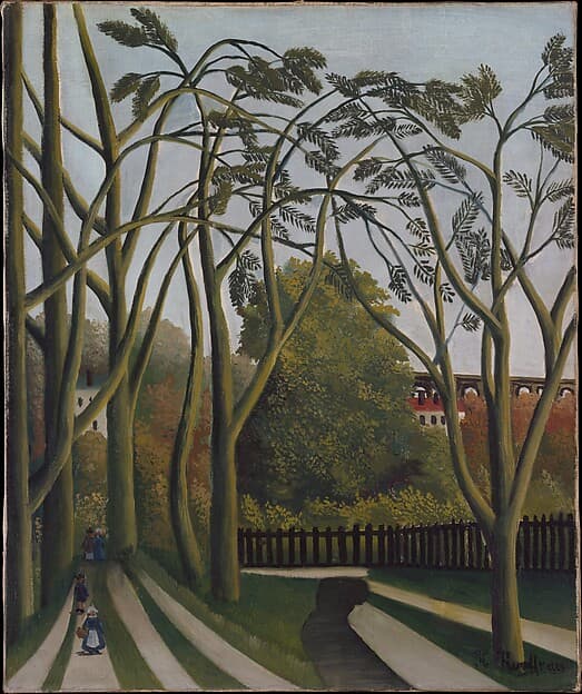 The Banks of the Bièvre near Bicêtre, by Henri Rousseau (le Douanier)