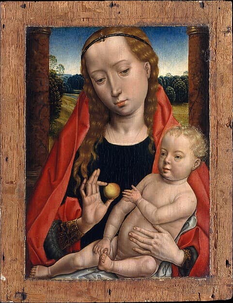 Virgin and Child, by Hans Memling