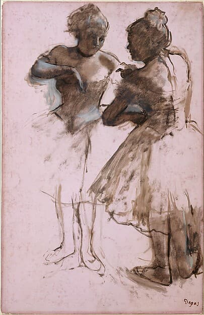 Two Dancers, by Edgar Degas