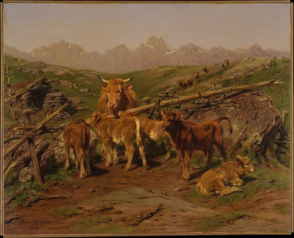 Weaning the Calves, by Rosa Bonheur