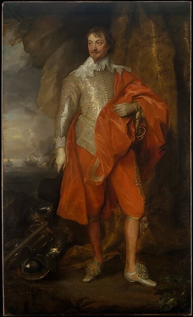 Robert Rich (1587–1658), Second Earl of Warwick, by Anthony van Dyck