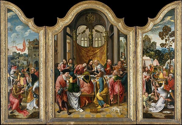 The Last Supper, by Netherlandish (Antwerp Mannerist) Painters