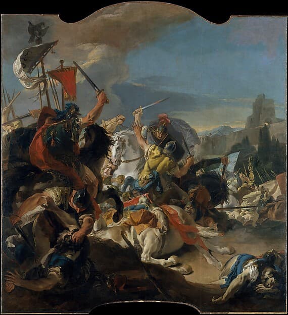 The Battle of Vercellae, by Giovanni Battista Tiepolo