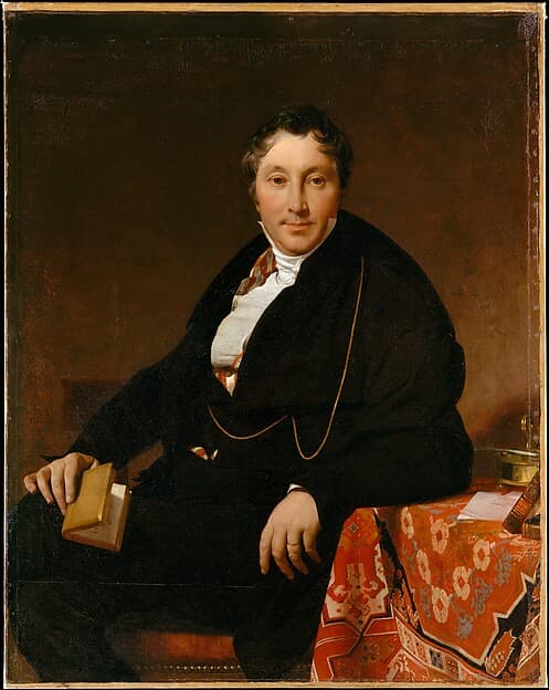 Jacques-Louis Leblanc (1774–1846), by Jean Auguste Dominique Ingres