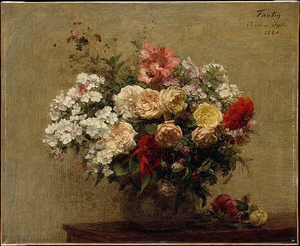 Summer Flowers, by Henri Fantin-Latour