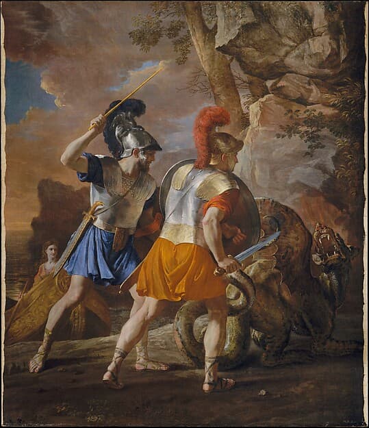 The Companions of Rinaldo, by Nicolas Poussin