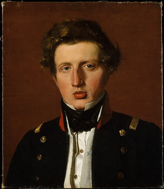 Valdemar Hjartvar Købke (1813–1893), the Artist's Brother, by Christen Købke