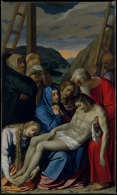 The Lamentation, by Scipione Pulzone (Il Gaetano)