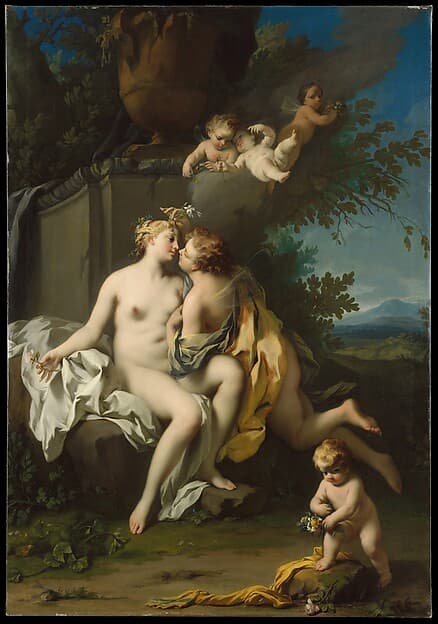 Flora and Zephyr, by Jacopo Amigoni