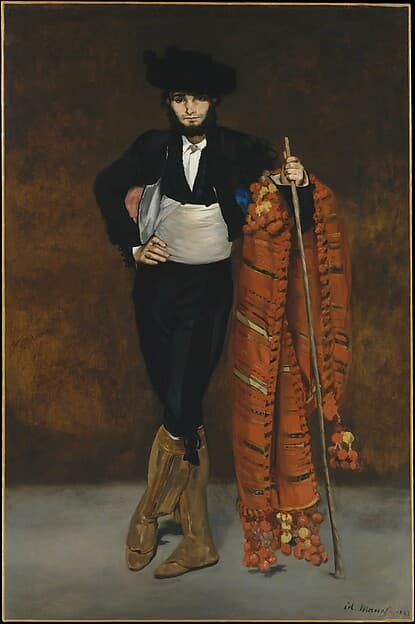 Young Man in the Costume of a Majo, by Edouard Manet