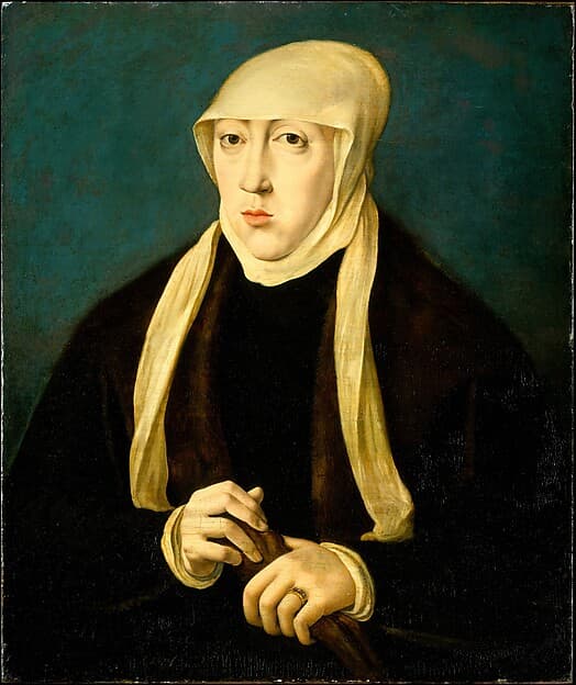 Mary (1505–1558), Queen of Hungary, by Jan Cornelisz Vermeyen