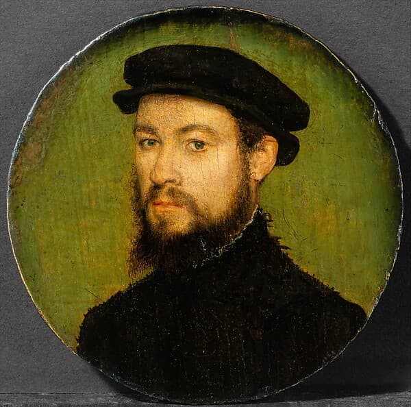Portrait of a Man, by Corneille de Lyon