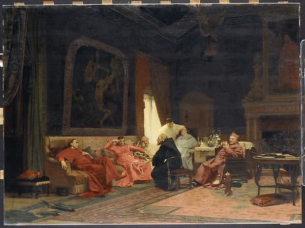 The Missionary's Adventures, by Jean-Georges Vibert