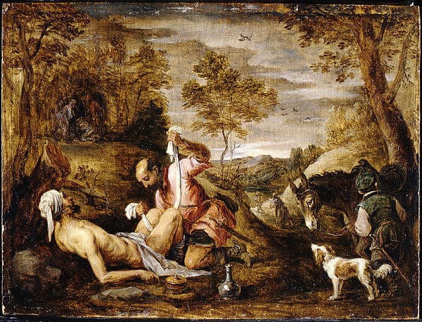 The Good Samaritan, by David Teniers the Younger