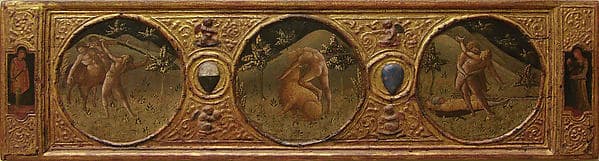 The Labors of Hercules, by Italian (Florentine or Sienese) Painter