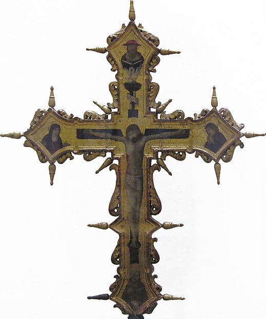 Processional Crucifix, by Pietro di Francesco Orioli