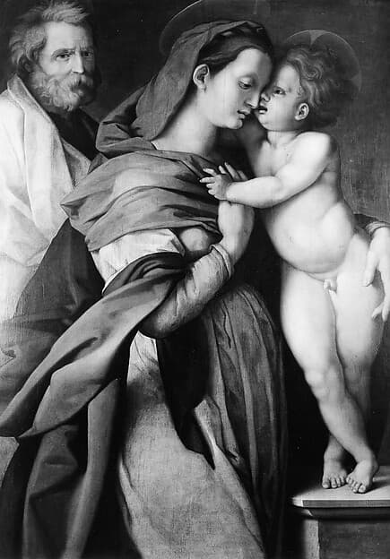 Holy Family, by Jacopino del Conte