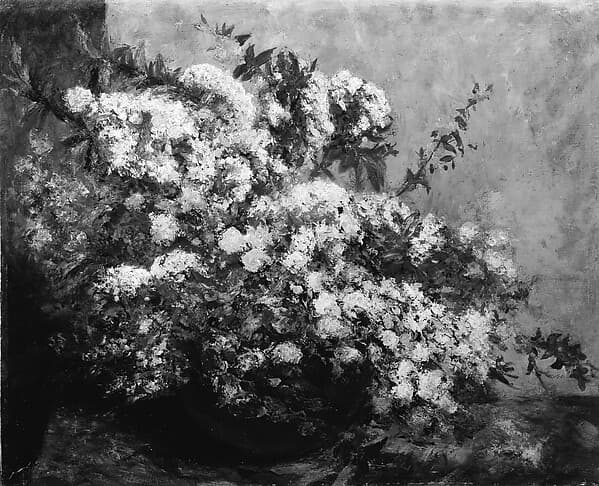 Spring Flowers, by Gustave Courbet