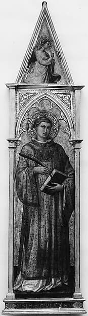 Saint Stephen (with the Angel of the Annunciation), by Martino di Bartolommeo di Biagio