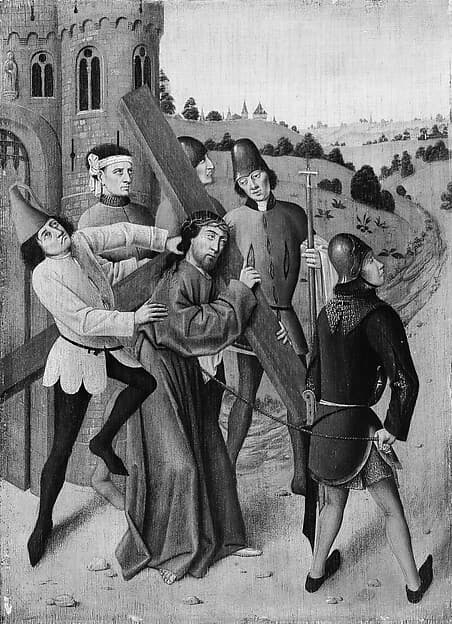 Christ Bearing the Cross, by Northern French Painter