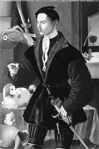 Portrait of a Young Man, by Bernardino Detti
