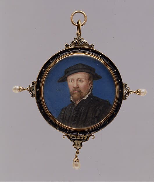 Portrait of a Man, Said to Be Arnold Franz, by Hans Holbein the Younger