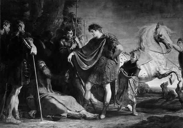 The Meeting of Alexander the Great and Diogenes, by Gaspar de Crayer