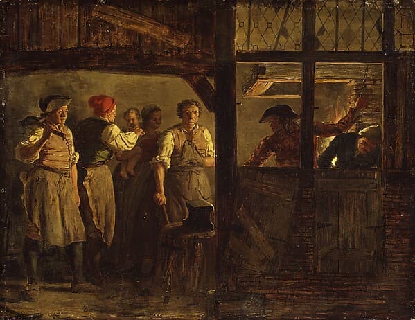 The Forge, by Léonard Defrance