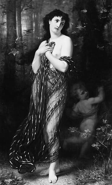 Falling Leaves, Allegory of Autumn, by Hugues Merle