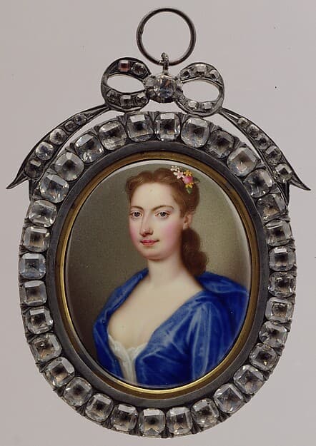 Mrs. Vanderbank, by Christian Friedrich Zincke