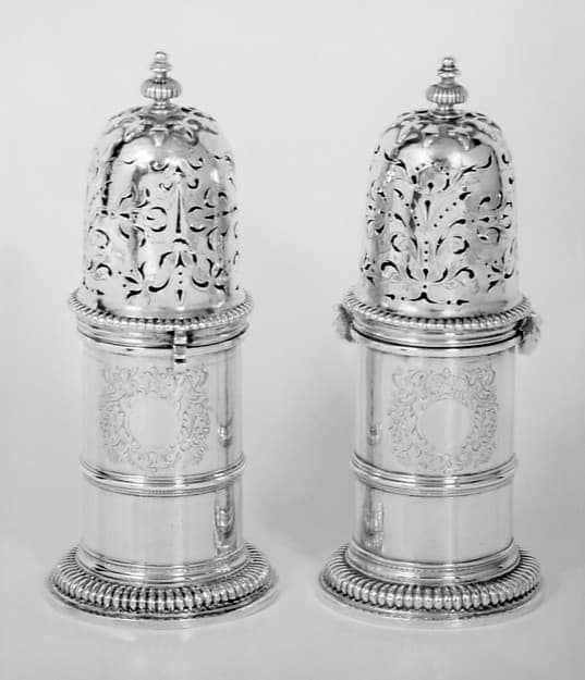 Pair of casters, by Joseph Ward