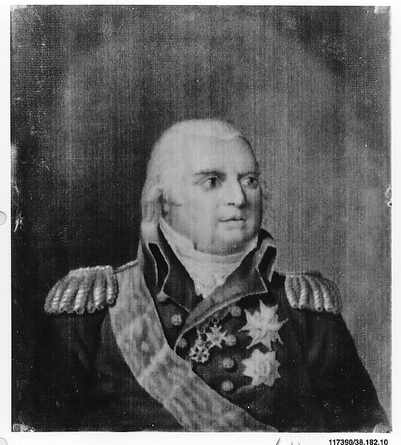 Portrait of Louis XVIII, by Gaspard Grégoire