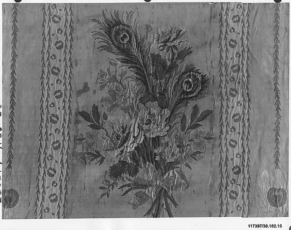 Panel of upholstery silk, by Philippe de Lasalle