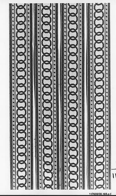 Part of a chair cover, by Jean Démosthène Dugourc