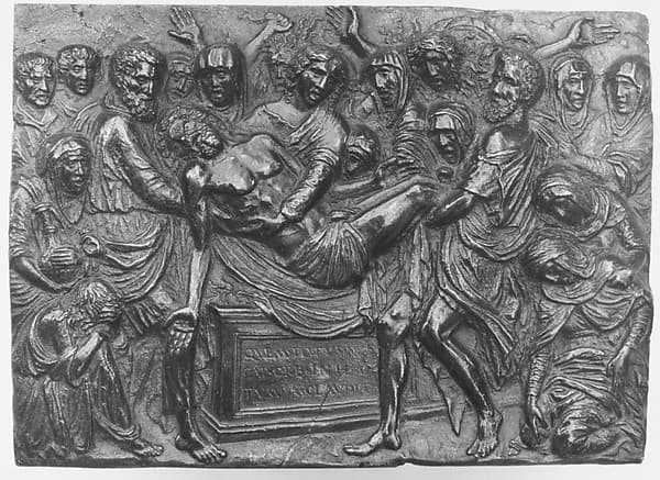 The Entombment of Christ, by Andrea Briosco, called Riccio