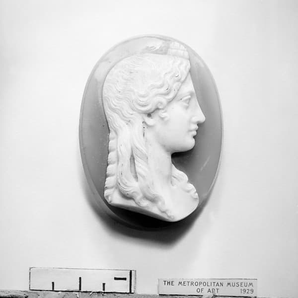 Head of a maiden, by Niccolò Amastini