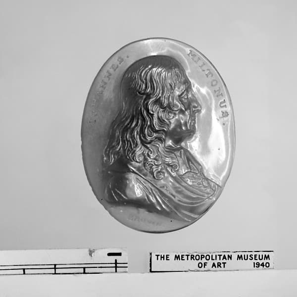 John Milton (1608–1674), by William Brown