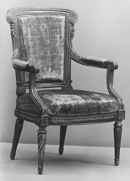 Armchair (part of a set), by Georges Jacob