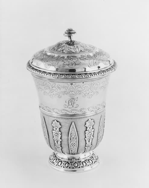 Beaker with cover, by Claude Charvet