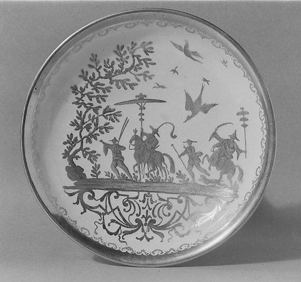 Dish, by Meissen Manufactory