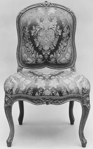 Pair of side chairs, by Jean-Baptiste I Tilliard