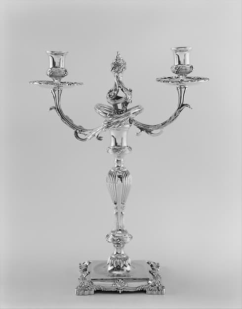 Pair of candelabra, by John Carter II